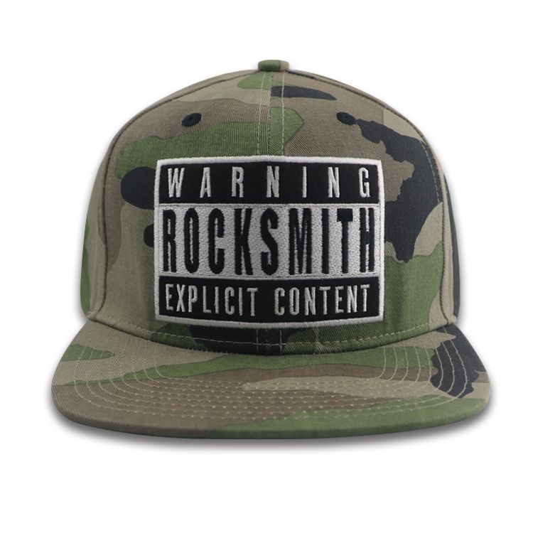 Создайте свой собственный вышитый логотип военная камуфляжная кепка snapback