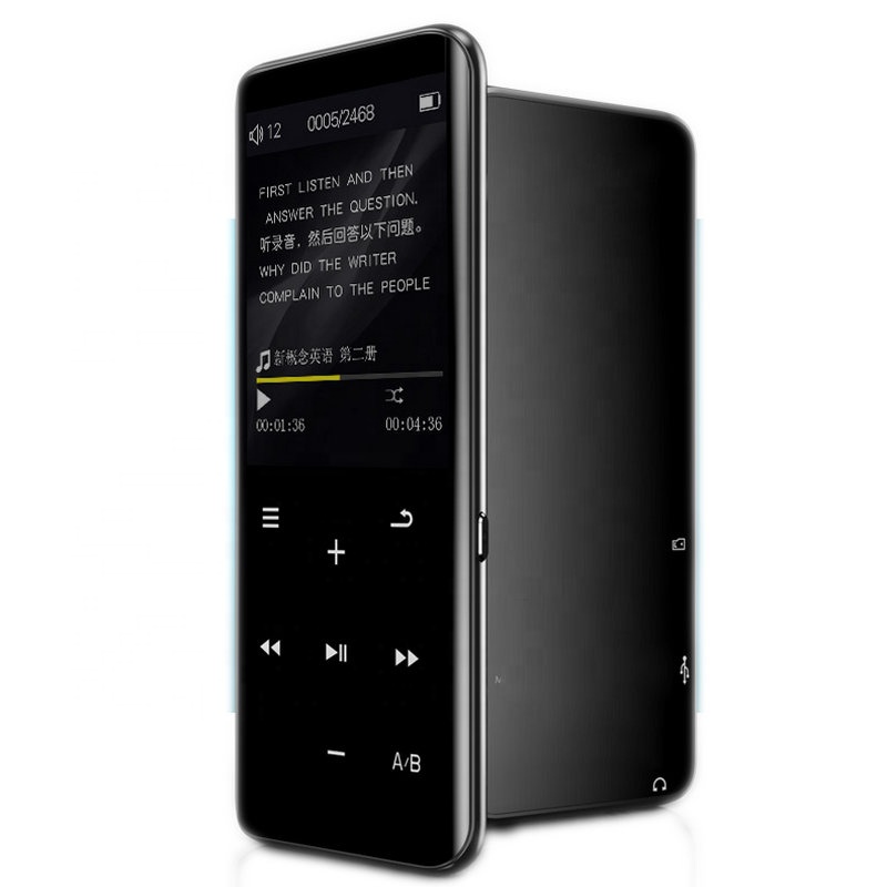 Новый сенсорный экран FM-радио музыка HIFI MP3 MP4 плеер аудио запись Диктофон MP4 фильм видео USB MP3 плеер