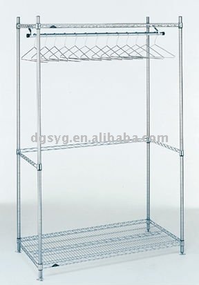 Wall & Floor Garment Rack
