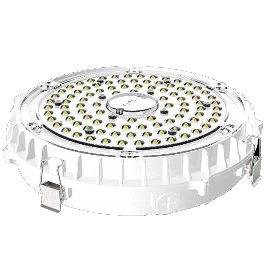Aluminum Housing Body Round LED Highbay light UFO Commercial Lighting Fixtures for Parking Lot Canopy Lamp round canopy light