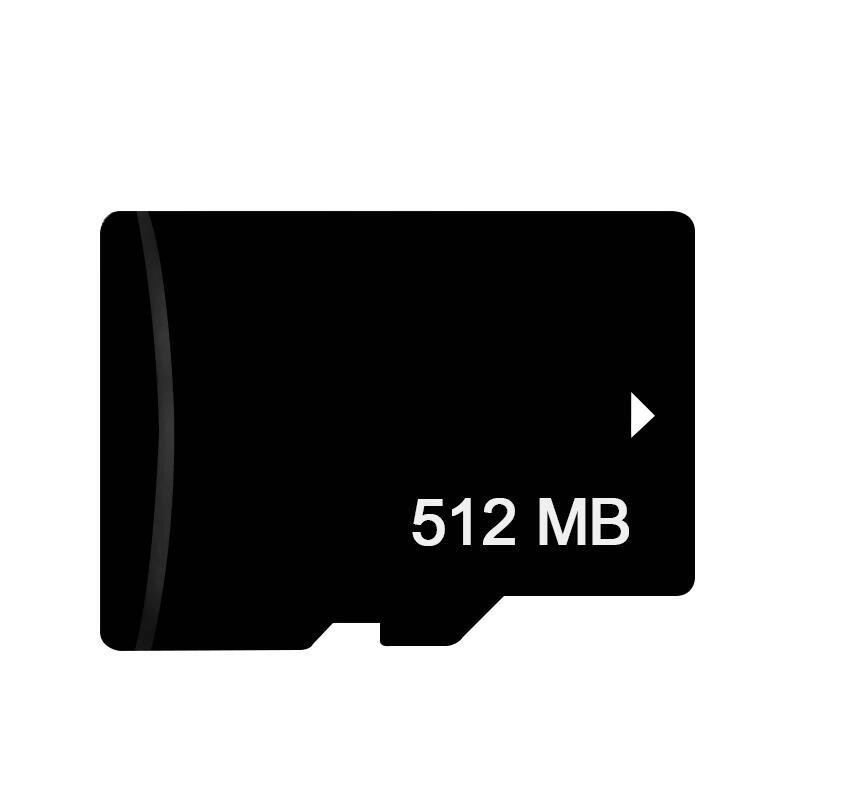 Micro card реальный объем 512 Мб, micro карта памяти 512 Мб, TF флэш-карта памяти сотового телефона для MP3 MP4 устройства