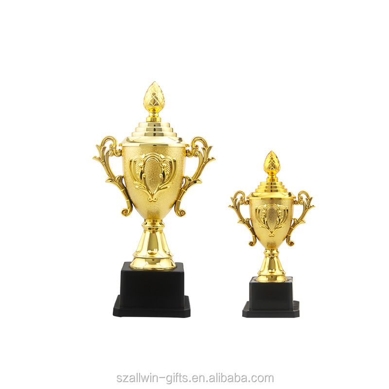 Wholesale kids flower cheap awards plastic trophy