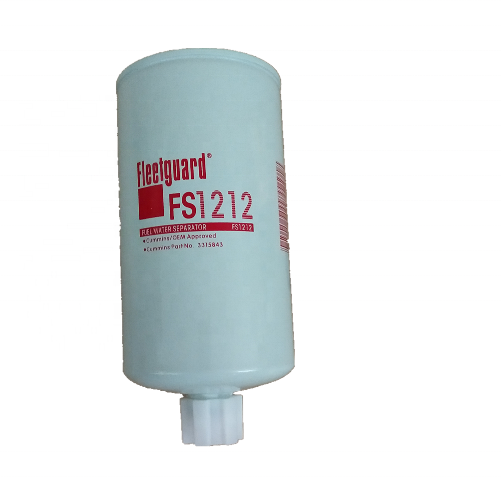 Diesel engine parts fuel water separator fuel filter FS1212