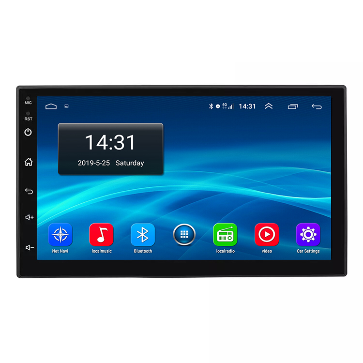 Универсальная аудиосистема 2 Din 4G сеть IPS Android Hifi автомобильный DVD-плеер 1 ГБ ОЗУ 2 Гб ПЗУ