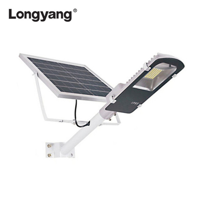 Factory Price 50W Round Split Smart Solar Street Light