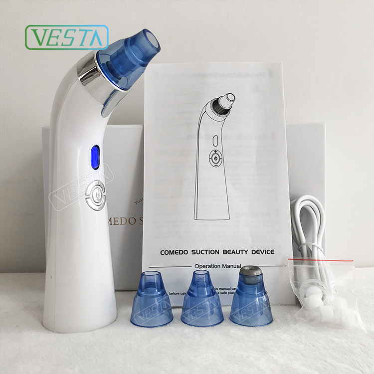 2020 Vesta Blackhead Remover Tool Kit пор вакуум Комедо всасывания красота устройства для домашнего использования