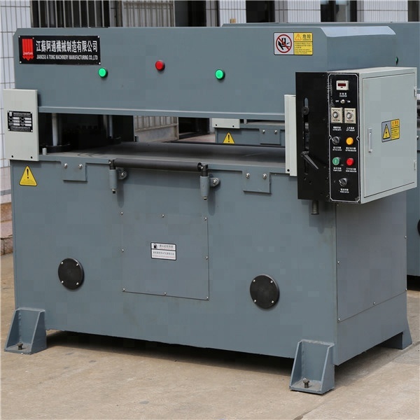 hydraulic receding head die cutting press shoe machine/leather cutting press