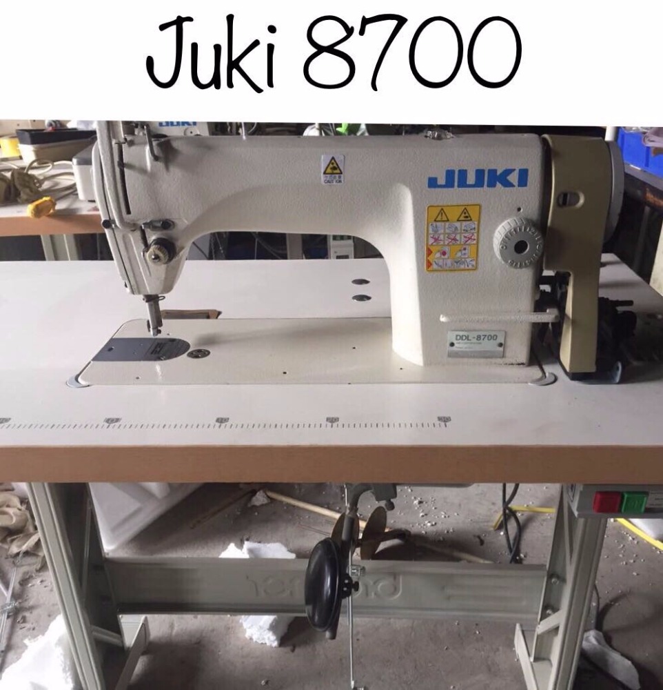 Секундная стрелка 80% новые Juki8700 швейная машина с фунцкией шитья закрытых стежков в хорошем состоянии