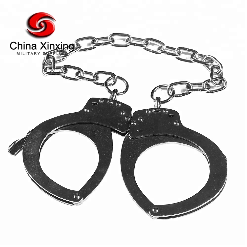 Xinxing Carbon Steel Police Double Locking Law Enforcement Legcuff HL05