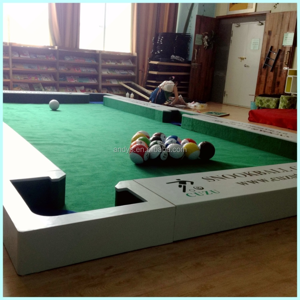 Бесплатная доставка Новый snookball стол, snookball игры для детей и взрослых, для всех людей n открытый бильярдный стол