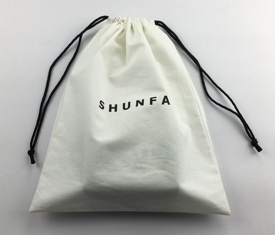 New design custom size brand logo shoe clothing drawstring for packaging dust bag