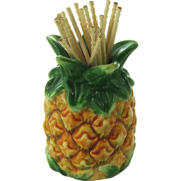 Hot Sale Personalized Handmade Pineapple Toothpick Holder