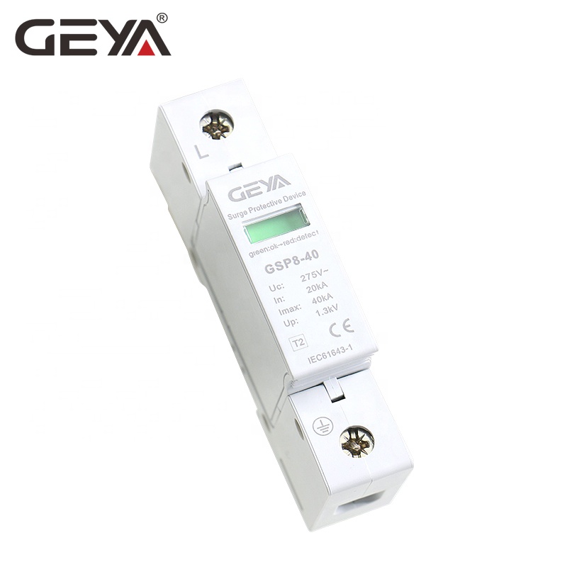 Предохранительный молниеотвод GEYA 1P 2P 3P 4P 10KA 20kA 40kA 60KA 80KA 100KA SPD молниеотвод цена