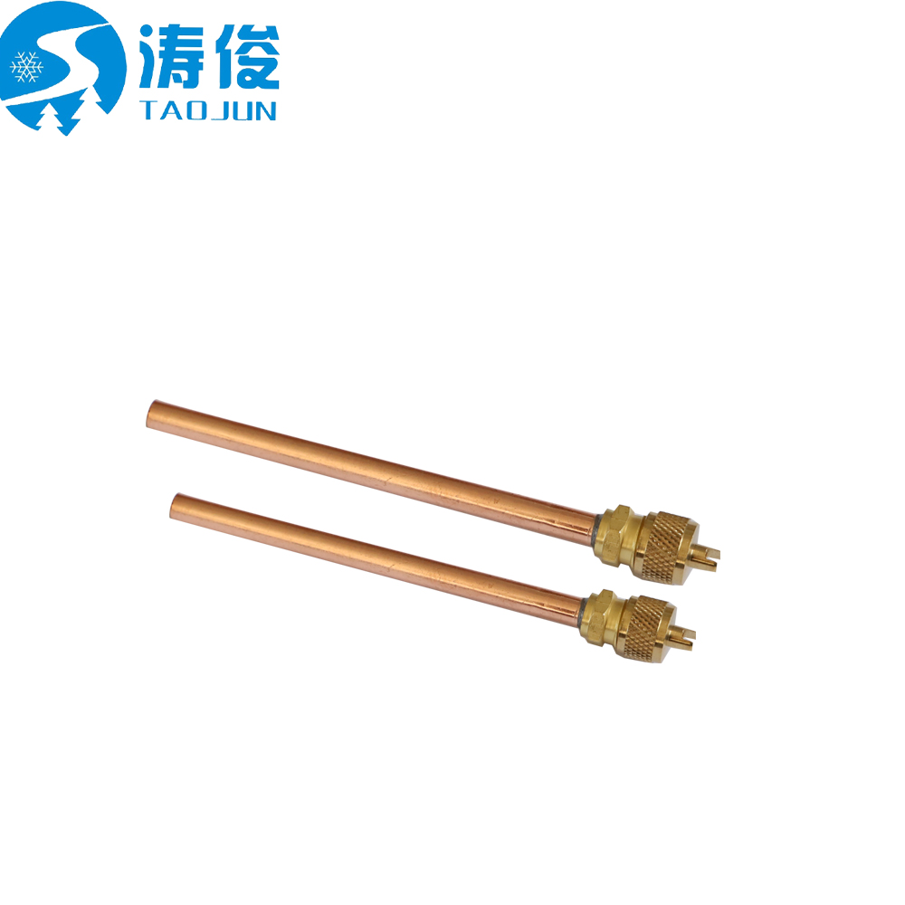AC Check Charge Access Valve Brass Copper Parts refrigerator air conditioning
