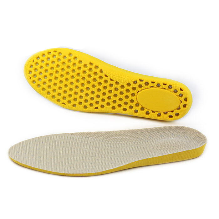 Foot comfortable latex polyurethane pu memory foam shoes insole for shoes pad