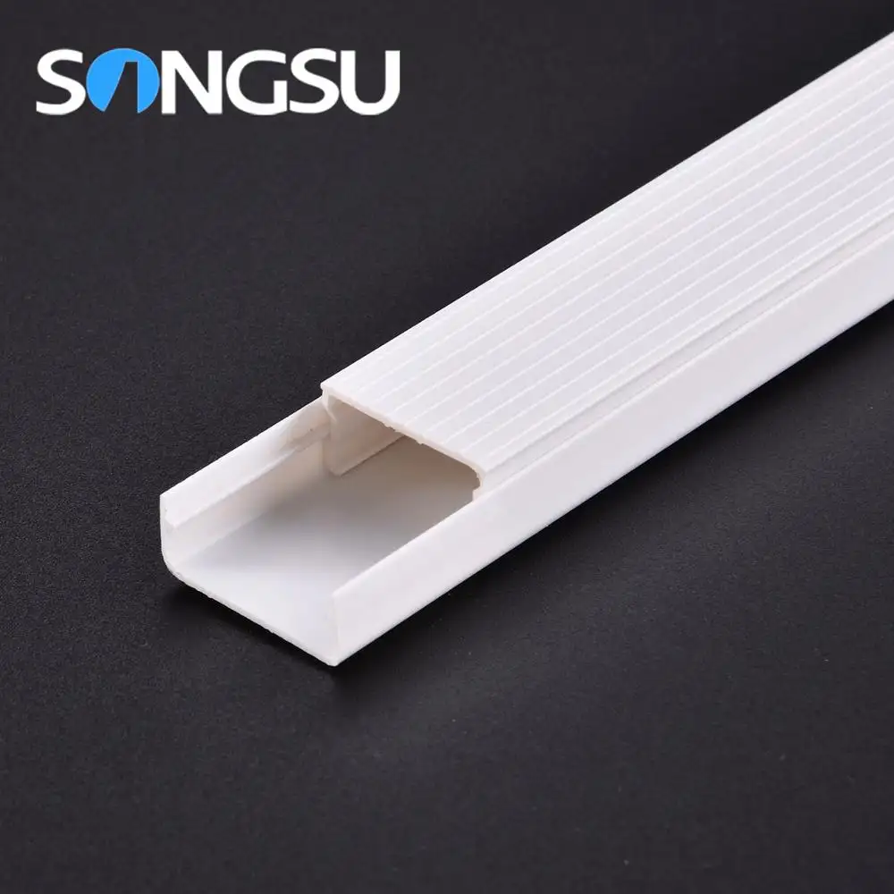 Good Insulation Wholesale plastic trunking sizes pvc cable canaletas 25*16