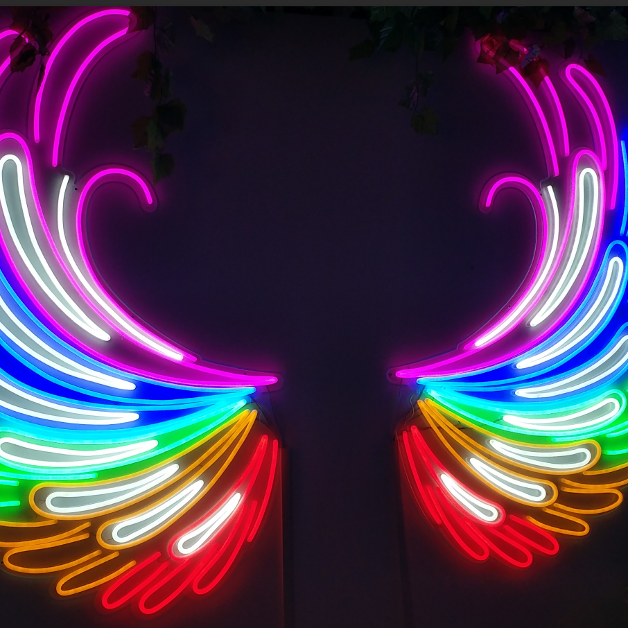 RGB светодиодная неоновая вывеска