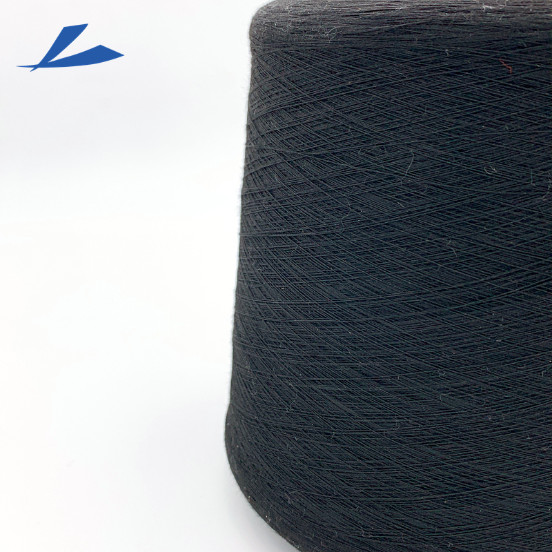 Covering spandex yarn for making denim fabric