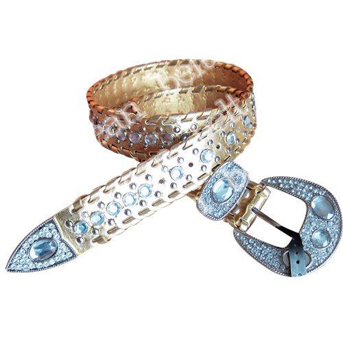 Fashion western belt rhinestone belt