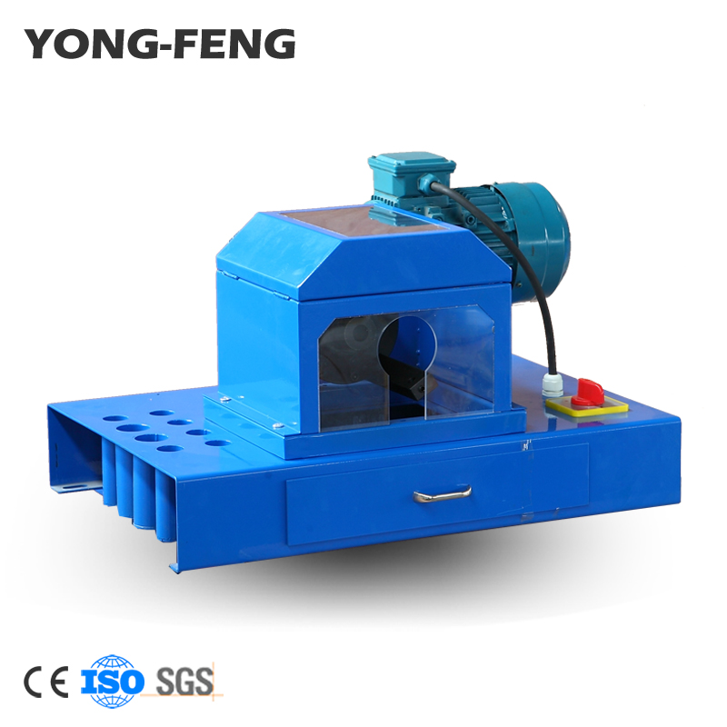 YONG FENG производитель ручной шланг скивер и трубы шланг skiving машина