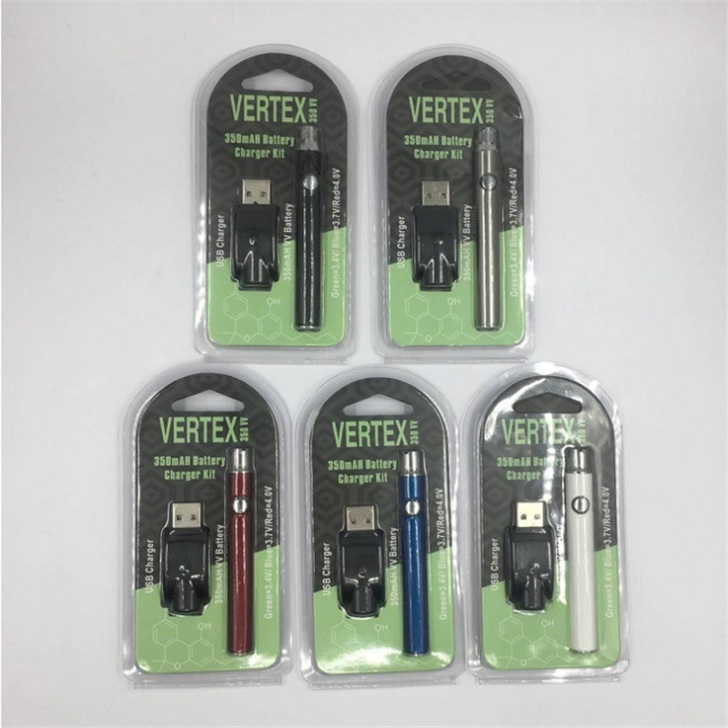 Лидер продаж, VERTEX SLIM 510 аккумулятор с USB зарядным устройством, наборы испарителей для сухой травы и воска, Паровая ручка