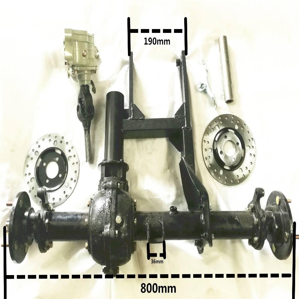 Вал привода дифференциальный задний мост 4 шпильки PCD 110 250cc Quad Багги DIY проект