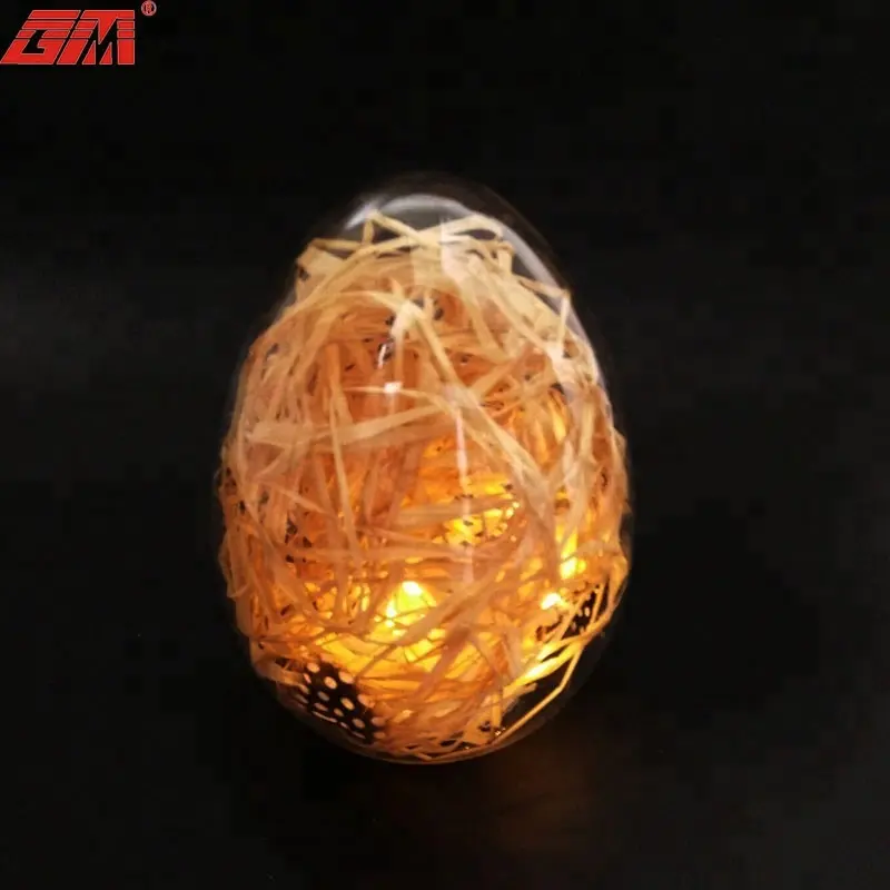 easter decoration mini glass egg