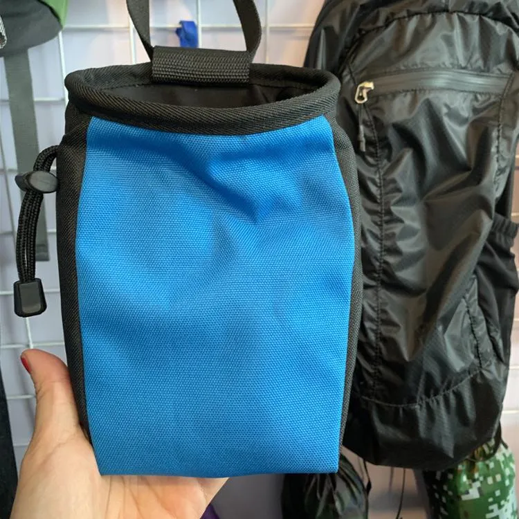 Настраиваемая Портативная сумка для альпинизма с ремнем и карманом на молнии для альпинизма, гимнастики, тяжелой атлетики