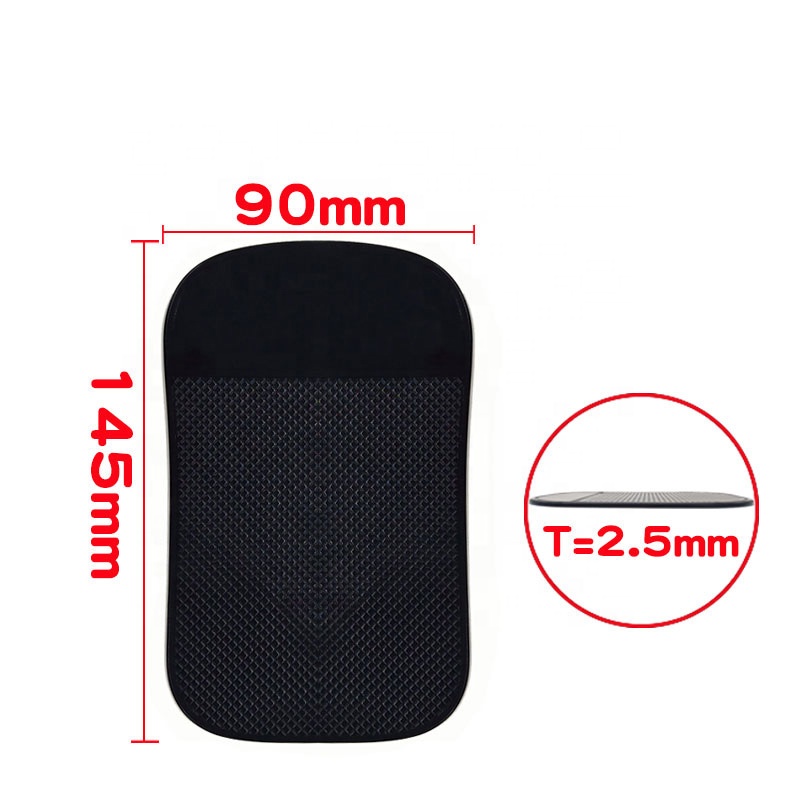 Wholesale non slip sticky adhesive gel pad silicon anti slip mat