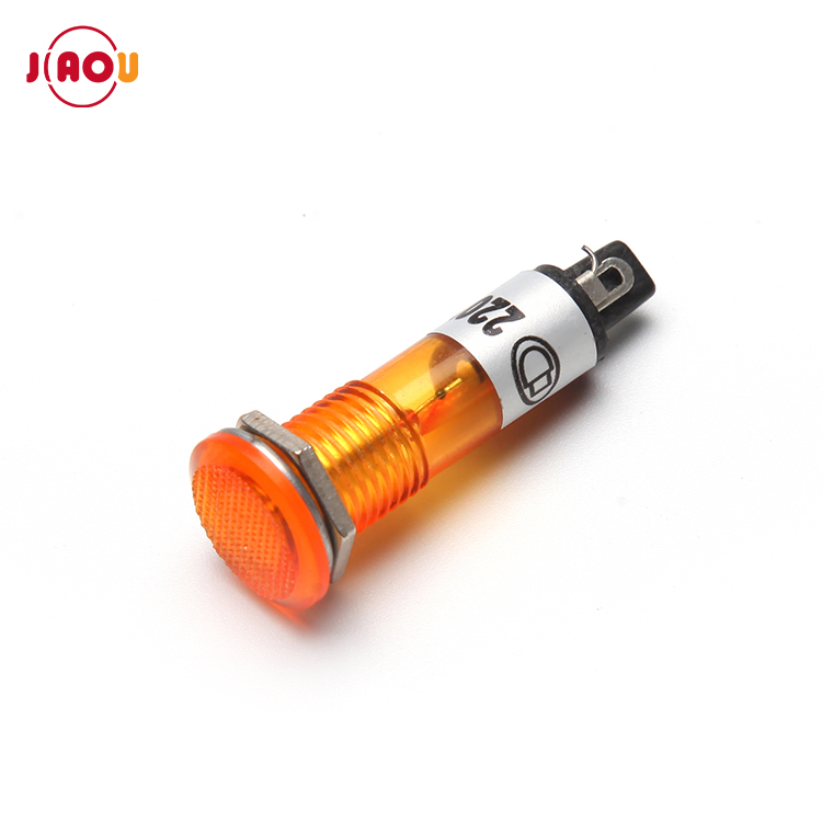 XD10-1 сигнальная лампа 12 В 24 В AC220V 10 мм пластик мини световой индикатор