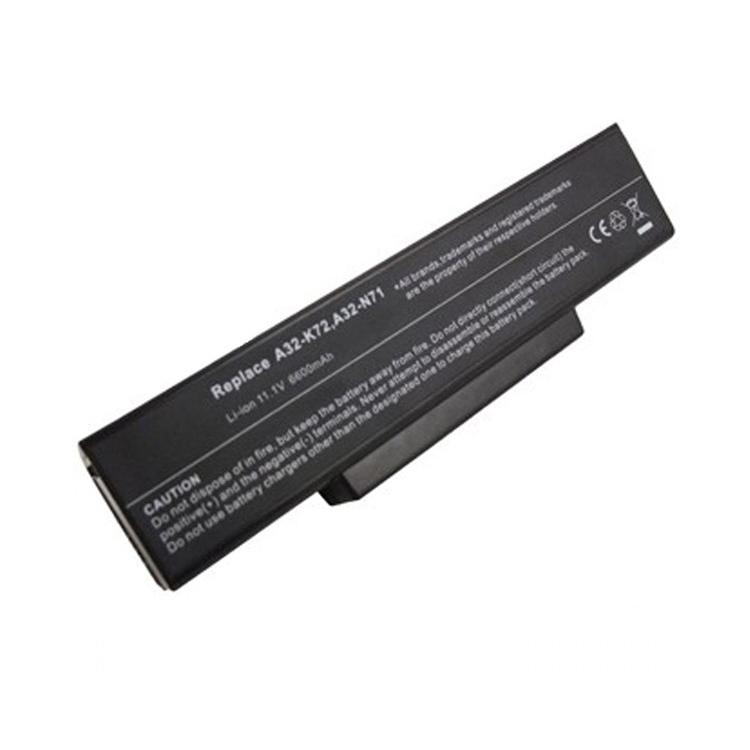 Аккумулятор для ноутбука Asus K72D K72J K72F K72Q N73 K73 X77 A72DR N71 A32-K72 A32-N71 батарея