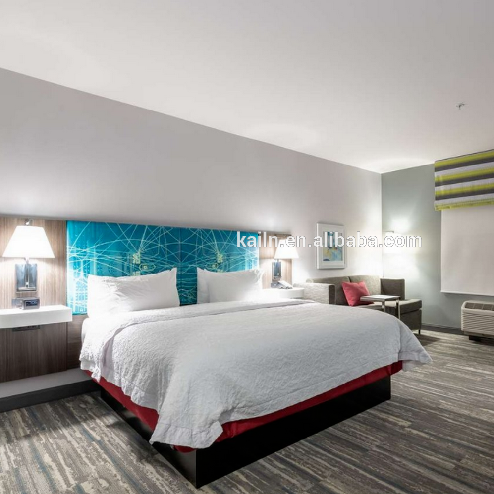 Новая мебель для спальни отеля Hampton Inn современный дизайн мебель для отеля