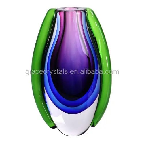 wholesale art glass vase