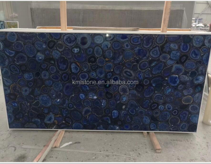 Blue Onyx Agate Gem Stone