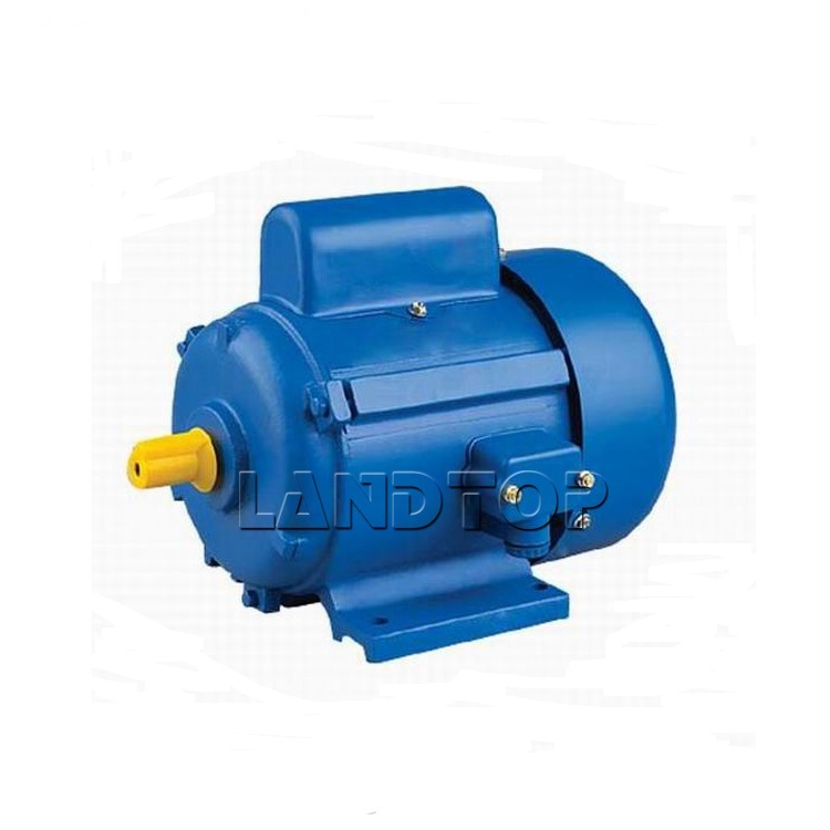 JY Электрический мотор 0,5 hp 1/2hp 3/4hp одно фазный асинхронный двигатель 220v 50hz 1500 об/мин