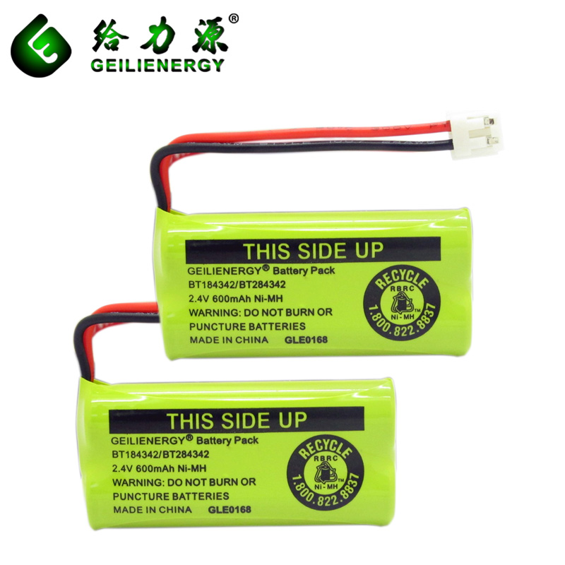 Ni-mh AAA 2,4 V 600mAh аккумуляторная батарея для беспроводного телефона BT184342/светодиодный перезаряжаемый фонарик