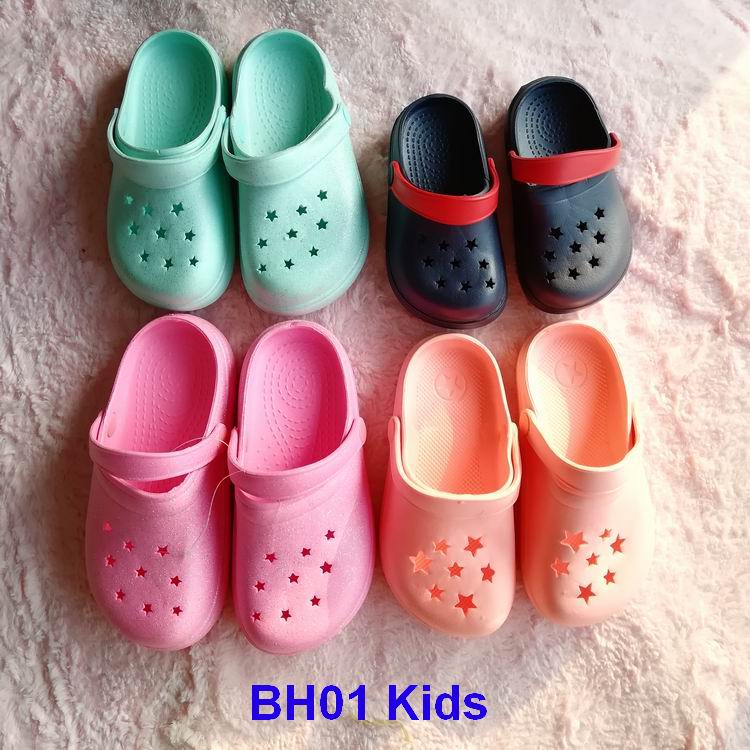 stock lot shoes children clogs kids hole garden shoes