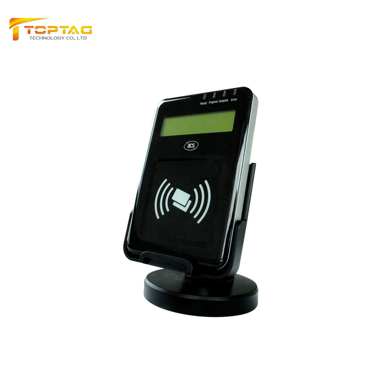 ПК/SC совместимый ACR1222L VisualVantage USB NFC Бесконтактный ридер с ЖК-дисплеем