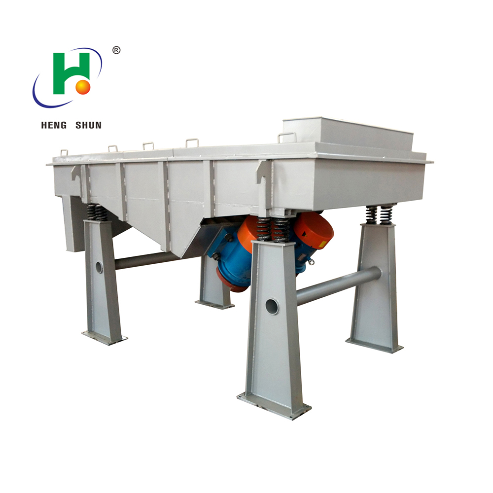 Single Layer Powder Silicon Sand River Sand Classifier Separation Machine Rectangular Linear Vibrating Sieve Screen