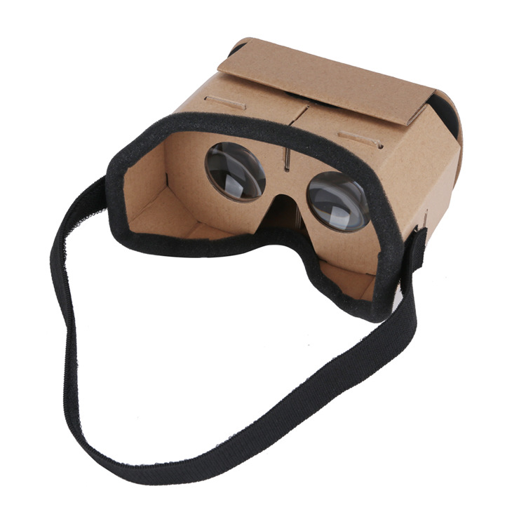 Google Cardboard 2,0 Очки виртуальной реальности VR 3d стекло Очки виртуальной реальности 3D очки с ремень на голову google cardboard 3d очки