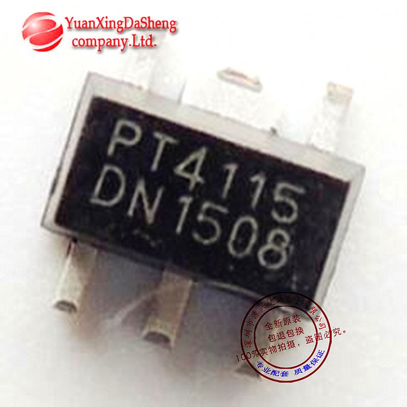 SOT-89-5 пакет понижающий постоянного тока чип 4115 светодиодный драйвер IC--YXDS3 электронный компонент Новый IC PT4115