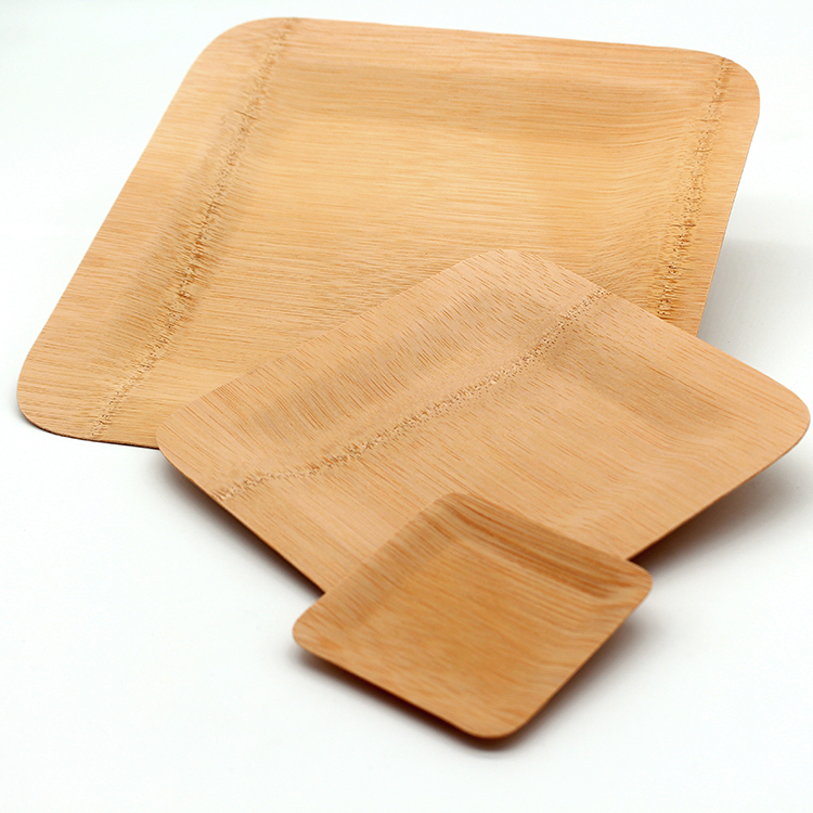 Biodegradable Bamboo Plates Disposable Palm Leaf Plates For Party
