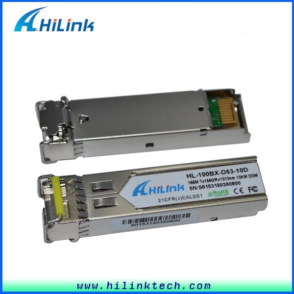 155 м биди SFP 10 км 1310nm / 1550nm с разъемом sc