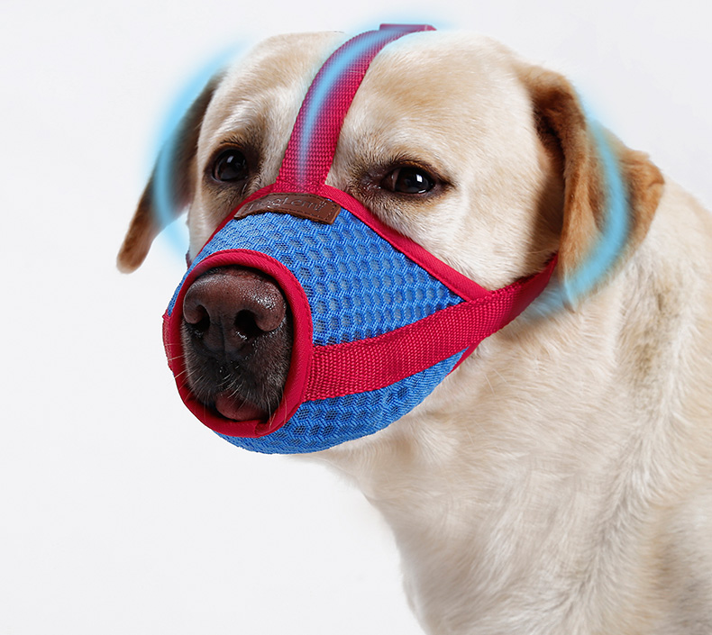 Pet Anti-Biting рот крышка собака Air Mesh анти-лай морда