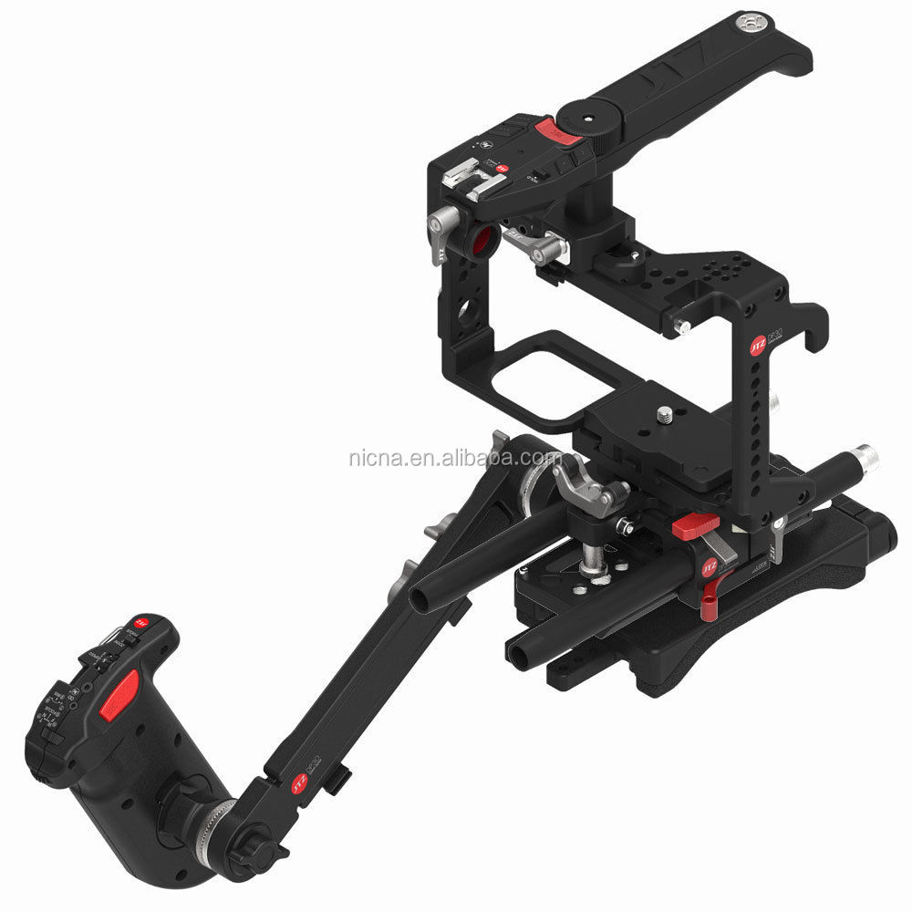 JTZ DP30 Camera Cage Baseplate Shoulder Handle Rig KIT For Panasonic GH3 GH4 GH5