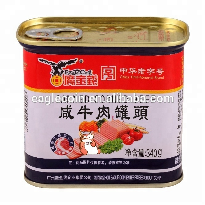 Вкусная Солонина для еды Легко открывающаяся крышка