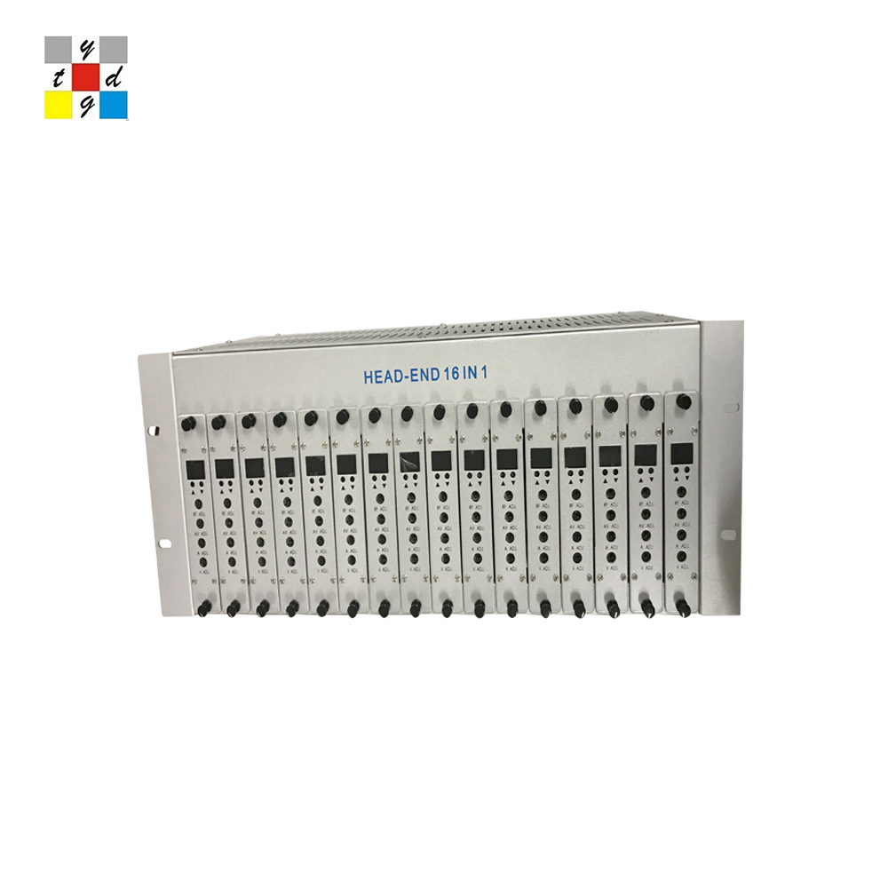 Бесплатный дизайн проекта Rf модулятор Catv головной убор Rf модулятор 16 каналов