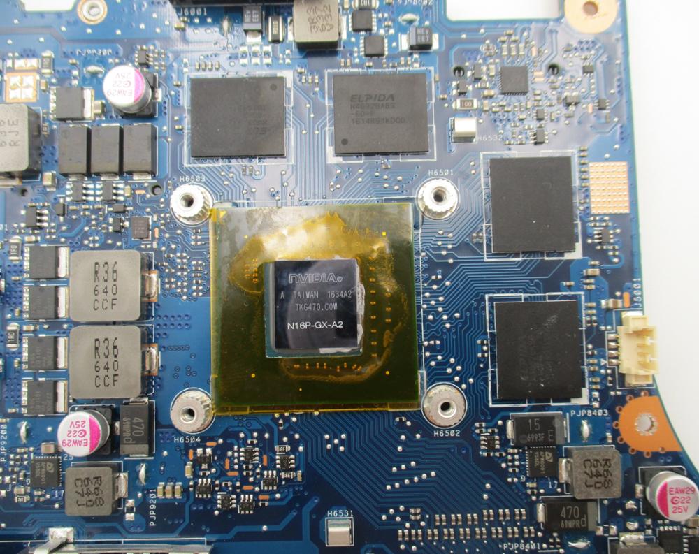 Материнская плата для asus gl552v gl552vw с i7-6700hq gtx960m 4g протестирована