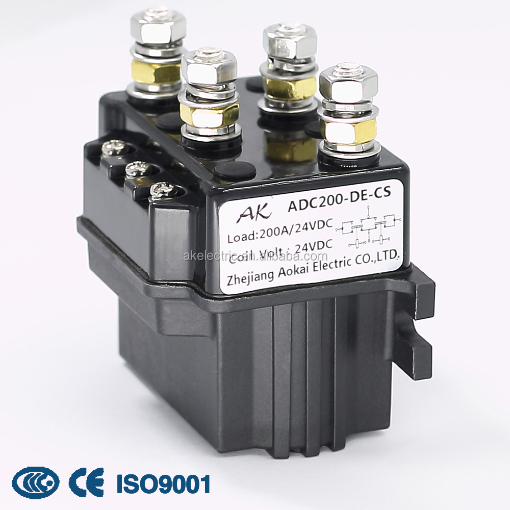 12 В ADC50/DC88P 100 А 400 а используется в батарее 2NO 2NC реле автомобиля реле лебедки AOKAI реверсивный контактор