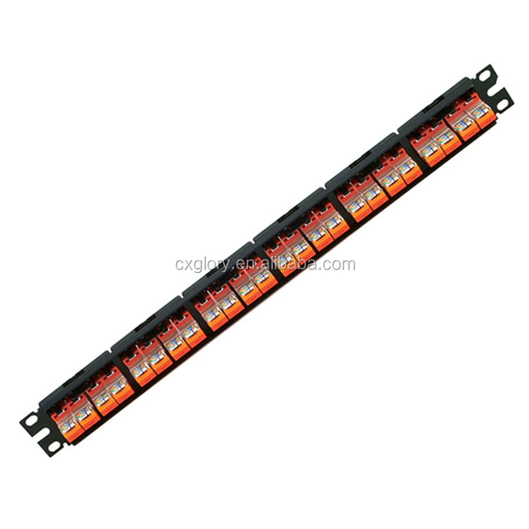 19 дюйм(ов) PD Типа Cat5e UTP 24 порта патч-панели